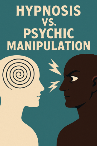 👁️🗨️ Privirea care controlează vs. privirea care vindecă: Despre diferența reală dintre hipnoză și manipulare psi