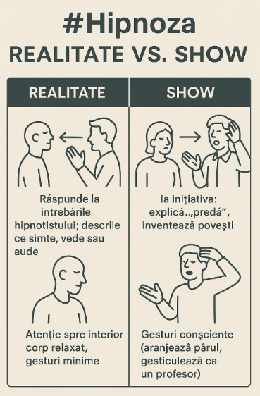 Confuzia dintre hipnoza reală și show-ul mediatic al „telepaților” – din seria „Pocnitori“ și „Petarde‘ spirituale
