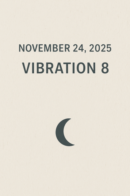 Numerology of the Day – November 24, 2025