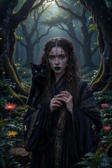 Enodia: Regina Răscrucilor și Păzitoarea Destinelor – Descoperă Sistemul Celor 40 de Servanți și Puterea Activării de Solstițiu de Iarnă