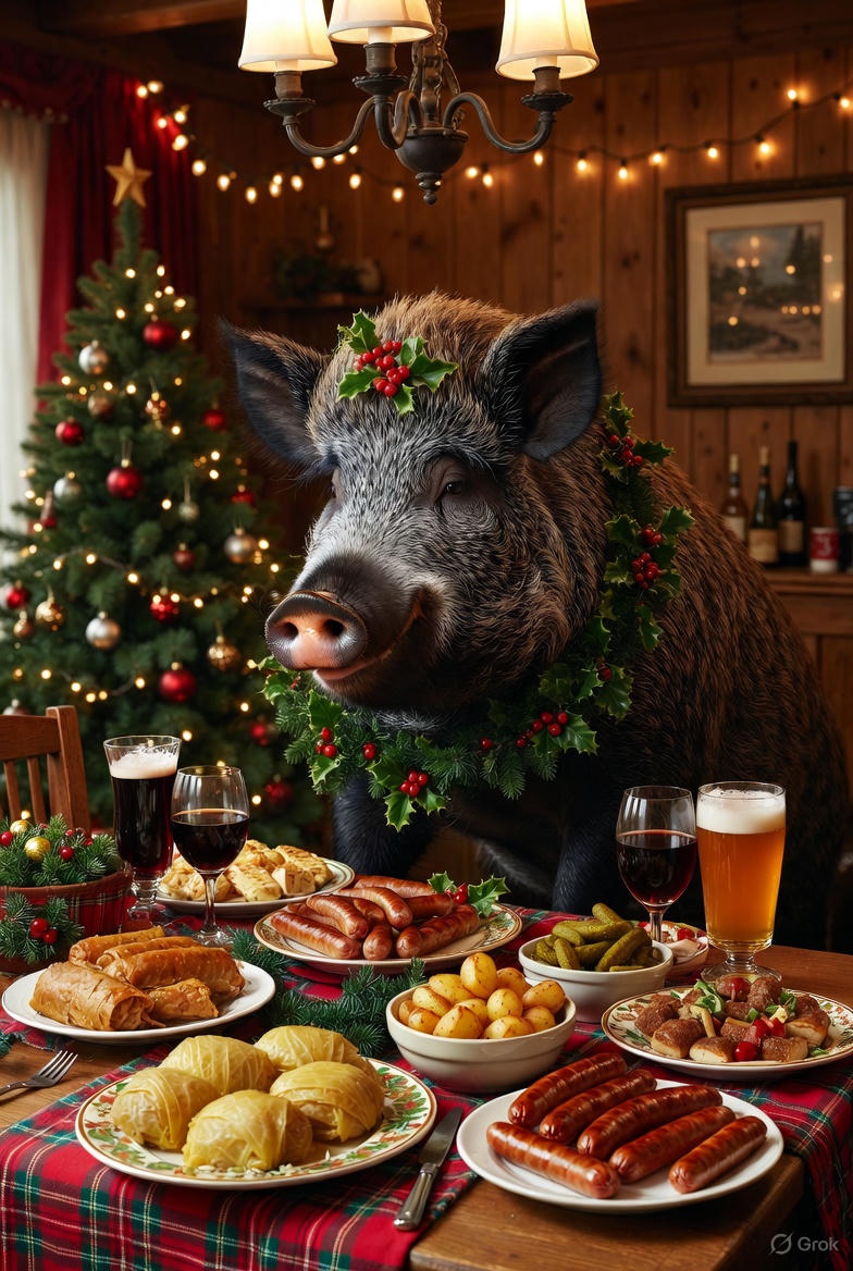 ### De la Porcul Sacru al Zeilor Nordici la Marea Crăpelniță Românească: O Comparație Comic-Serioasă între Simbolism Păgân și Exces Culinar Modern