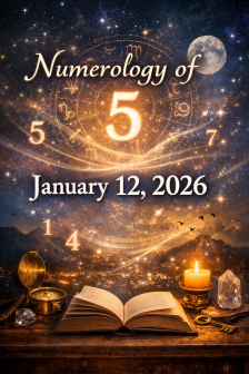 🔢 Numerology of January 12, 2026