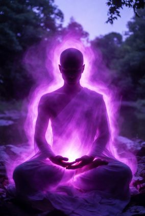 The Violet Lights of Buddha