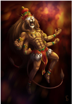Mystical Blessing of Narasimha