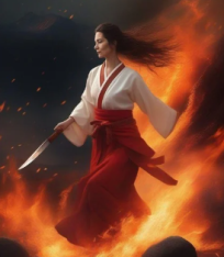 Etheric Dragon Athame